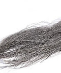 10 Pack Bronze Rooster Saddle Fly Tying Feathers For Midge NAT Grizzly Color Hand Selected Dry Fly Hackle For Trout Fishing Size 18 20 Hooks