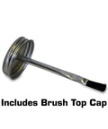 Jar cap with attached brush for Copper Anti-Seize Lubricant Compound, 8 Oz Jar With Brush, High Temp Up To 1800 Degrees Fahrenheit