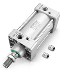 Beefy Pro Grade Workhorse Pneumatic Air Cylinder 3.15 Inch Bore 1.96 Inch Stroke 80 By 50 mm Double Acting Single Rod