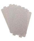 5 Pack Heat Resistant Mica Plates For Microwave Oven Universal Waveguide Cover Insulation Sheets, DIY friendly replacement.