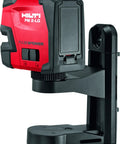 Green Beam Line Laser PM 2 LG with horizontal and vertical alignment on stand, compact design