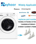 4 Pack Washer Door Striker Replacement For Most Top Load Washers Easy Install Durable Latch That Replaces AP3580441 1032664 131763300 131763310 134456600 AH890617 EA890617 PS890617 Fits A Wide Range Of Major Brands. white plastic washer door striker replacement for top-load washers