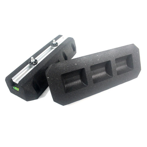 Heavy Duty Condenser Pad With Rubber Isolator Mount For Mini Split AC Units 7000 36000 BTU displayed on white background