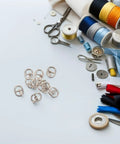 150 Pcs Mini Alloy Buckles For Doll Clothes And Belts Tiny Sewing Buckles In Silver Gunmetal And Antique Copper DIY Craft Fasteners