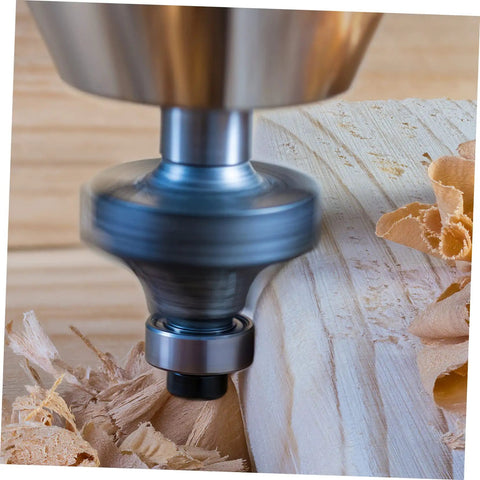 12 Piece Router Bit Bearing Replacement Accessory Kit With Top Mounted Ball Bearings For Router Bits, Double Shielded Design