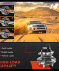 Rear Wheel Bearing And Hub Assembly With ABS For Toyota Corolla Matrix Prius And Pontiac Vibe 2003 to 2008 5 Lug 4 Wheel ABS