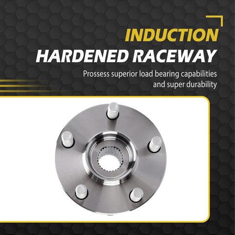 All-In-One 5-Lug Front And Rear Wheel Bearing Hub Assembly With ABS Encoder For 2010-2014 Subaru Outback And Legacy 2011-2013