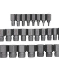 Beast Of A Screw And Fastener Extractor Set 25 Piece Molybdenum Steel Damaged Screw Remover Kit For Rusty Bolts And Nuts