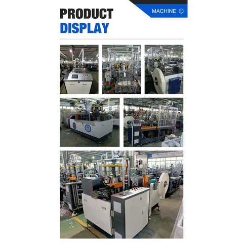 Product display of Lightning Fast Paper Cup Forming Machine for parties, coffee shops, daily commercial use, high speed cup making