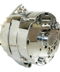 Chrome 10SI Self-Exciting Alternator For 1983 Buick Regal LeSabre And Chevy Suburban C10 C20 12 Volt 105 Amp CW Rotation With V1 Pulley Drop-In Replacement Chrome Finish Reliable Auto Part