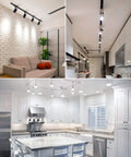 Turn Up The Light With 500 Lumen MR16 LED Bulb 12V Dimmable 5000K Bright White GU5.3 Spotlight in modern kitchen and living room