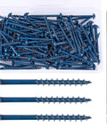 Two Inch Pocket Hole Screws Set Number Eight Exterior Grade 200 Pieces Heavy Duty Coarse Thread Self Tapping