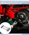 Heavy Duty Dtn G Iso Din 20B 3 Roller Chain Connecting Master Link With 1 25 Inch Pitch Manganese Steel Pin on motorcycle chain