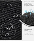 Close-up of waterproof Oxford fabric used in Outdoor Prep Table Cover Heavy Duty Waterproof Shield For Keter Unity Small Portable Table