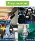 Usage scenarios of SAE Spring Lock Washers Assortment Kit 910 Pack With Nine Sizes In 304 Stainless Steel for DIY and repair projects