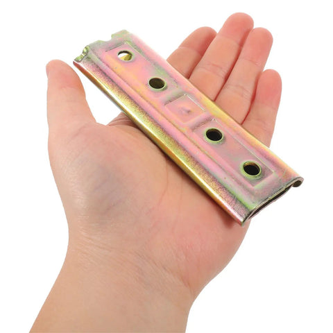 Sectional Sofa Connectors For Stable Interlocking In Small Apartments, 2 Pack Iron Couch Frame Hardware in hand