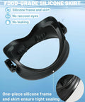 Dope Anti Fog 180 Degree View Diving Mask for Adults Teens Women Men With Tempered Glass Lens And Food Grade Silicone Goggles