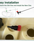 Fuel Pickup Tube And Tank Tube Bushing Kit For Club Car Gas Golf Cart DS 1992 Up And Precedent 2005 2008 Replacement Parts installation