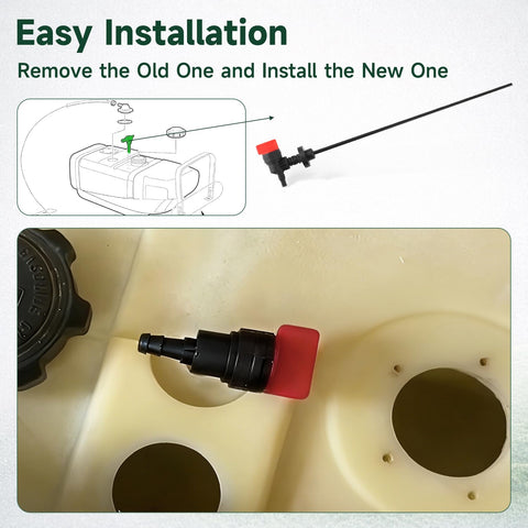 Fuel Pickup Tube And Tank Tube Bushing Kit For Club Car Gas Golf Cart DS 1992 Up And Precedent 2005 2008 Replacement Parts installation