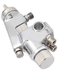 Heavy Duty Zinc Alloy Pneumatic Paint Sprayer Set With High Atomization Tech close-up of nozzle and control knobs.