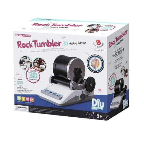 Packaging of Electric Gemstone Tumbler Polisher For Diy Stone Crafting Professional Grade Electric Polisher For Kids And Adults