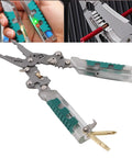 20 In One Folding Wire Stripper Pliers Multifunctional Electrical Tool With Voltage Tester And Dual Alarm for easy home use and automotive repair.