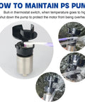 Beefy 7000GPH Submersible Pond Pump maintenance with thermostat switch and cleaning tips for optimal performance in fountains and aquariums.
