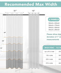 Dope Blackout Curtain Panels For Bedroom And Living Room Taupe 54 x 72 Inches 2 Panels Light Blocking Privacy Room Darkening Drapes With Silver Grommets sizing guide.