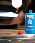 Oil Stop Leak Additive That Actually Seals Leaks Fast, 8 Ounce Bottle For Crankcase And Oil System, Easy Pour, Permanent Seal, Pro Grade Formula For Drips And Leaks, Keeps Your Engine Running Smooth And Clean on engine bay