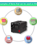 Heavy Duty Voltage Converter Transformer 110 120 To 220 240 Volts 3000W with connected appliance icons