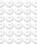 Heavy Duty Steel Fender Flat Washers Set 5/16 X 1-1/5 Inch Zinc Plated, 2mm Thick, in a grid layout