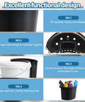 Two Pack Car Detailing Bucket Organizer Set With 10.2 x 7.8 x 5.5 Inch Buckets Caddy showcasing design features and uses