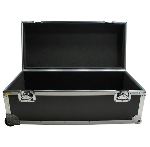 Midsize Drum Hardware Case Heavy Duty Hard Shell Utility Tote For Serious Gear Hauling Durable Plywood Road Transport Box open view