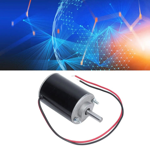 12V 3500RPM DC Motor With Permanent Magnet Beast High Speed CW CCW 30W Output Low Noise Smooth Running For RC Cars DIY