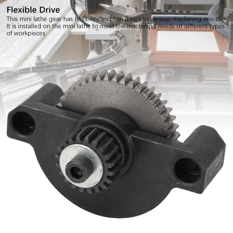 Top Rated Variable Speed Spindle Gear Replacement For Eujgoov 0618 Mini Lathe, durable die cast aluminum gear component.