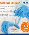 Nitrile Exam Gloves 3.5 Mil Thick Powder Free Latex Free Food Safe Disposable Gloves For Cooking Cleaning And Everyday Medical Tasks Blue 1000 Count Small
