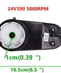 24V 390 Steering Gearbox And 24V Steering Motor For Kids Electric Ride On Cars Replacement Parts Durable Left Right Steering Kit
