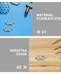 Stainless Steel Cable Railing Protector Sleeves Kit Fits 3/16 Inch Wire Rope Sturdy Weather Resistant Sleeves For Wood Posts Decking Projects, stainless steel