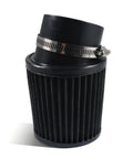 62mm Inlet Air Filter for Predator 212cc 196cc 6.5HP Engines and Honda GX160 GX200, black filter with metal clamp