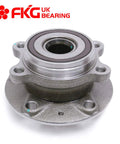 Front view of VW Tiguan Passat Jetta GTI Golf CC Beetle 2005 To 2017 wheel hub replacement, 4-bolt design for secure mounting