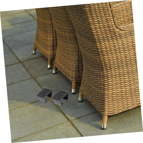 Outdoor Furniture Clips Set, 4 Pcs Chair Connector Clips For Sectional Couches Sofas Beds, And Patio Furniture on patio