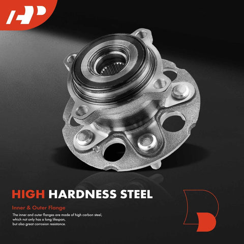 2-Pack Rear Wheel Bearing Hub Assembly 5-Lug 4-Hole Flange For Honda CR-V 2007-2011 4WD And Acura RDX 2007-2012, 2016-2018 AWD Focus