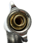 Close-up view of the heavy duty 0.5 mm nozzle of the Premium Pneumatic Spray Gun With Gravity Feed System.