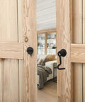 Heavy Duty 16 Pack Barn Door Hook And Eye Latch Kit Tough As Nails Stainless Steel Gate Hasp on wooden doors.
