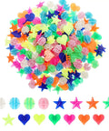 210 Glow In The Dark Bike Spoke Beads Set Colorful Plastic Spoke Clips For Bicycle Wheels Assorted Color Decorations And Noise Makers For Christmas Rides, various shapes and colors