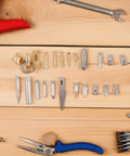 Assorted metal tips from the 55Pcs Wood Burning Tool Set With Metal Engraving Nibs And Replacement Tips For Pyrography And Woodcrafts