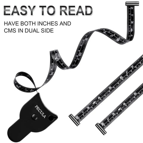 60 Inch Body Measuring Tape With Lock Pin And Push Button Retract, dual inch and centimeter markings, ergonomic design