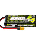 3S LiPo Battery 2200mAh 11.1V with XT60 Connector for RC Car Truck Buggy Truggy Racing Hobby Models, compact design
