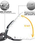 Heavy Duty 49 Inch Grabber Reacher Tool With Laser Welded Frame, no wire, showing clamp design and durable structure.