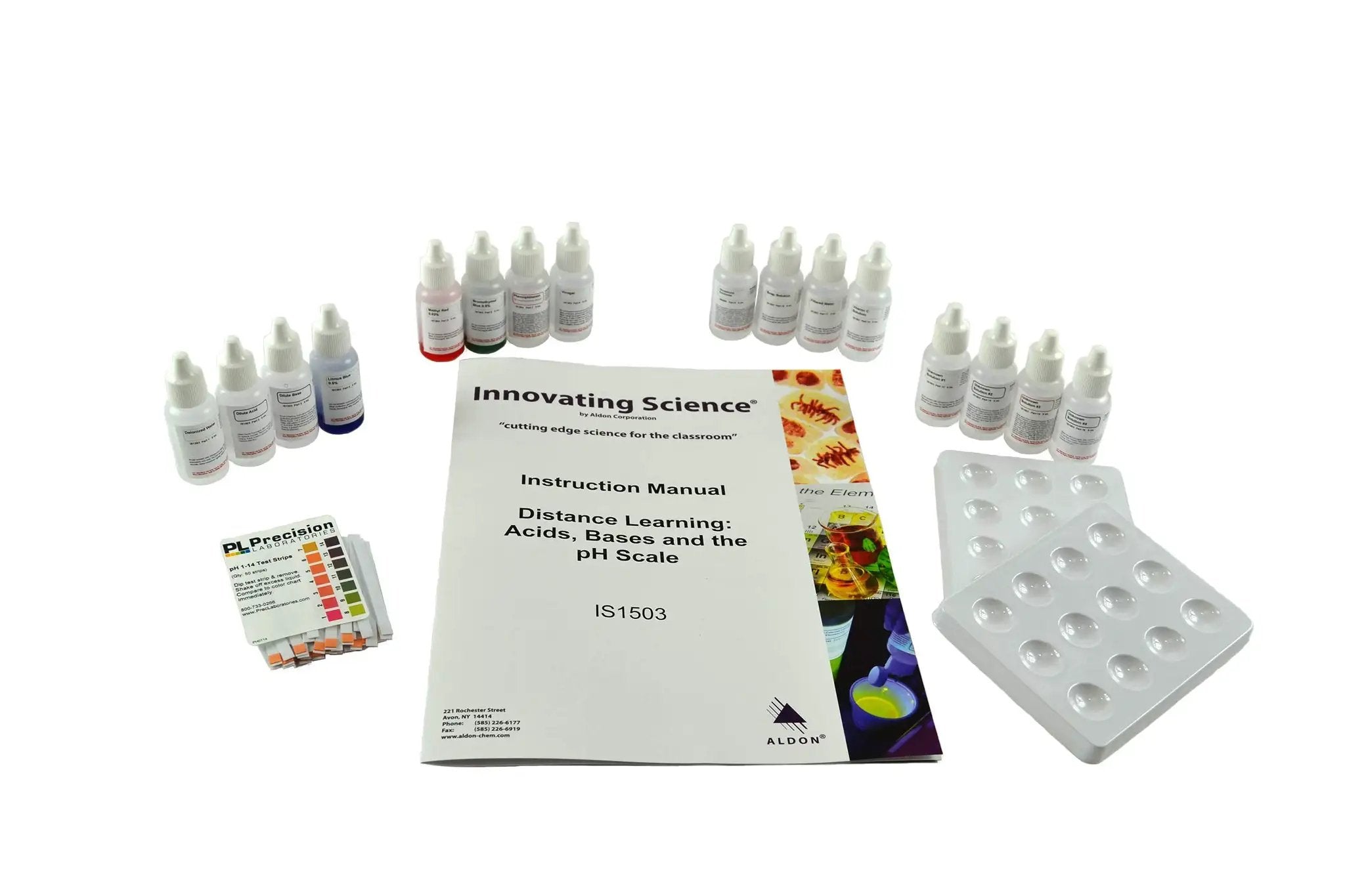 Acids, Bases, and the pH Scale Kit: Home & Class Mastery